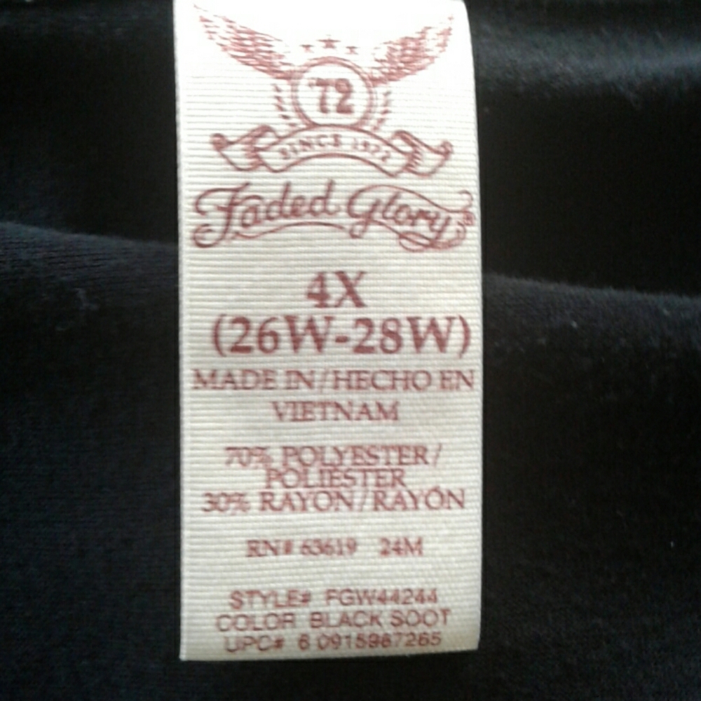 Faded Glory shirt with sequins - Picture 4 of 5